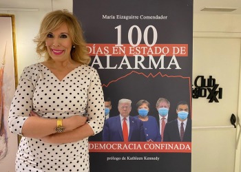 Gran repercusión en los medios de la presentación de «100 días en estado de Alarma», de María Eizaguirre